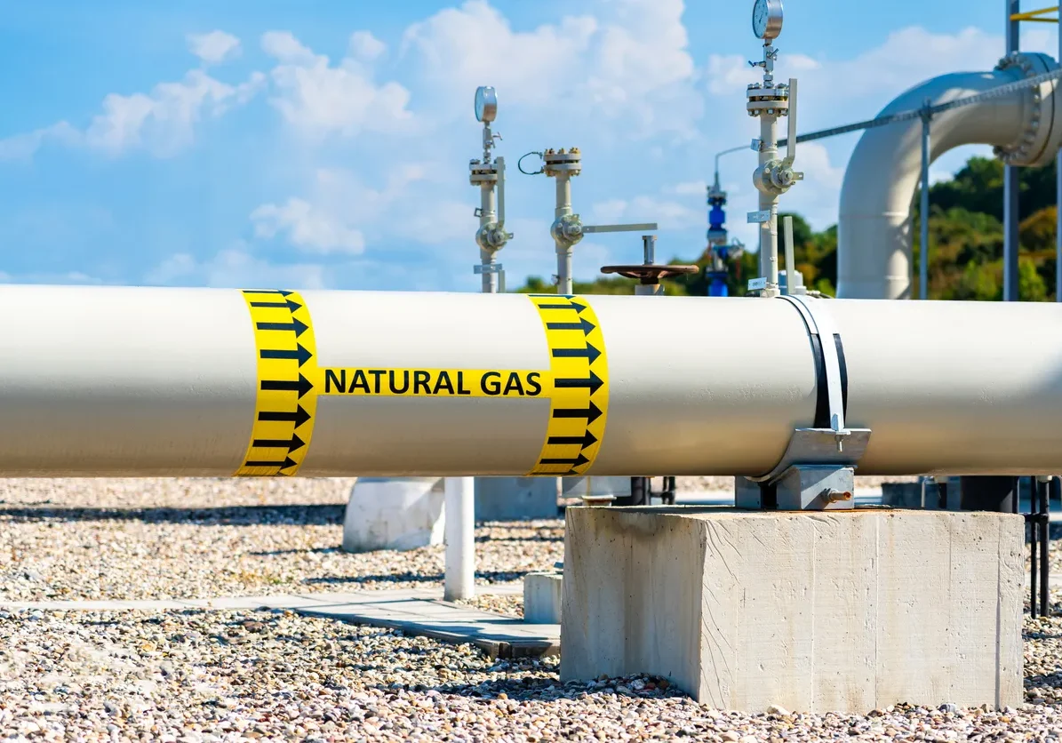 natural gas-pipe